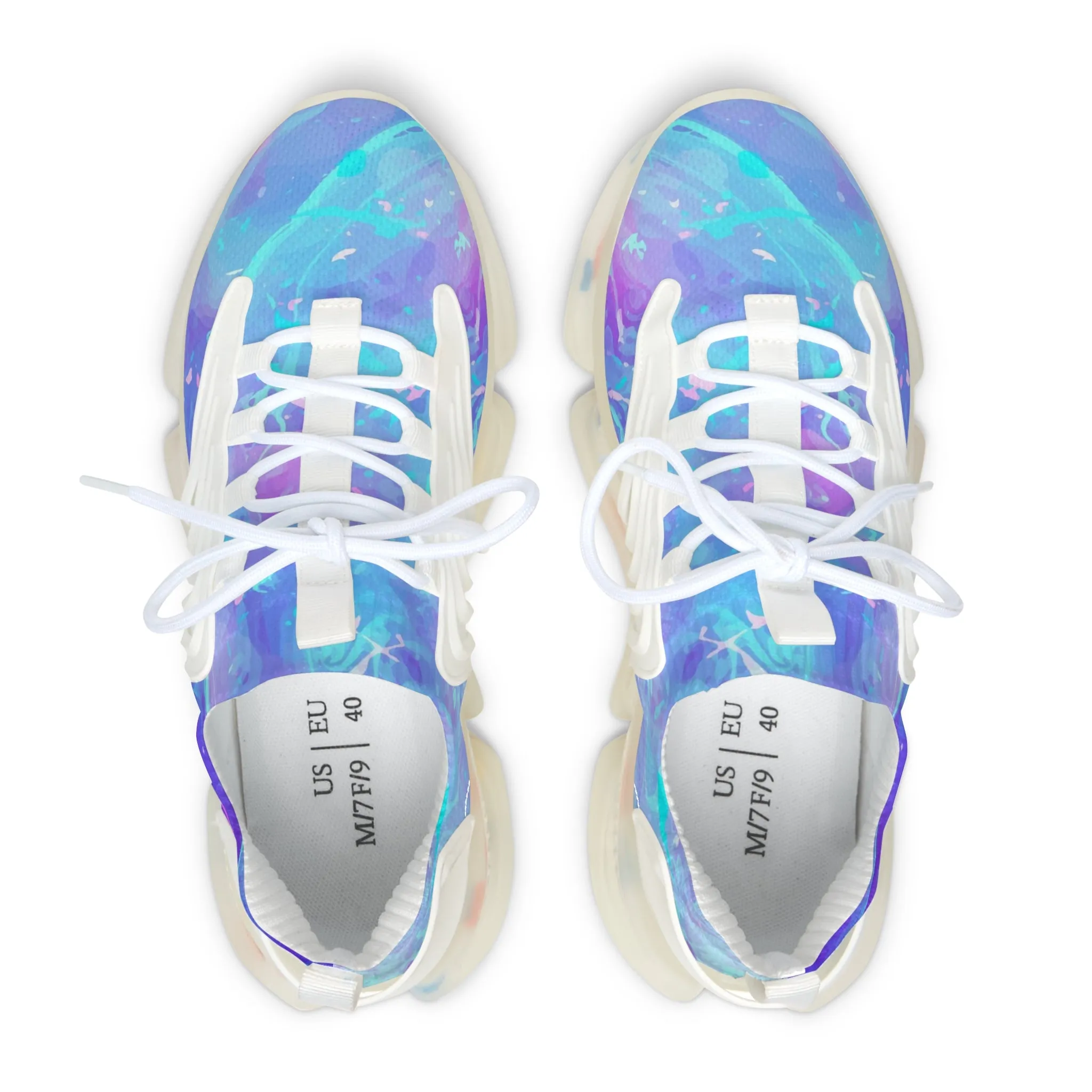 Opal Gemstone Women's Mesh Sneakers