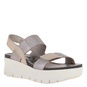 OTBT - NOVA in SILVER Platform Sandals