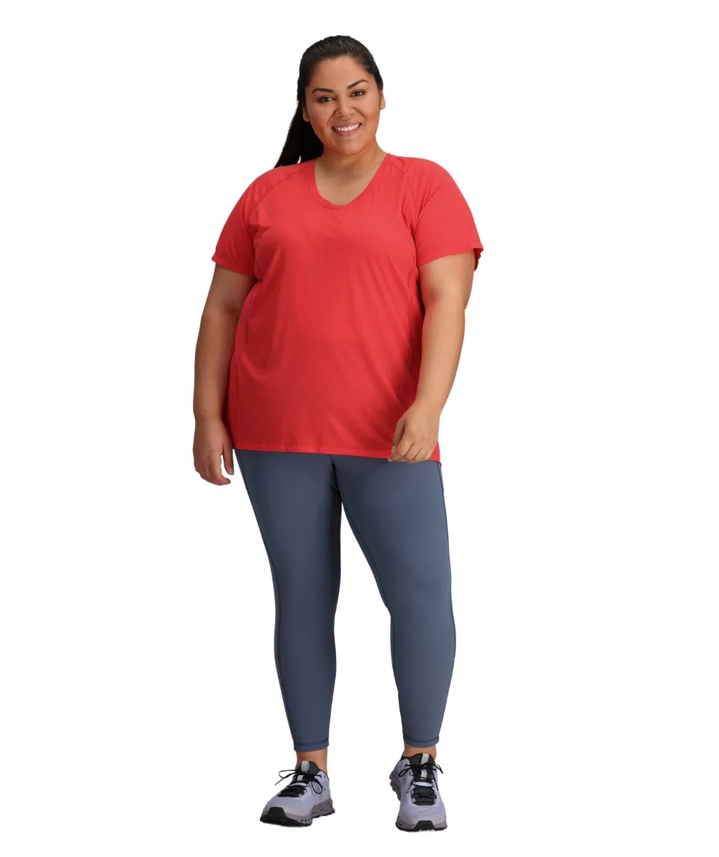 Outdoor Research Echo Womens Plus Size T-Shirt Rhubarb Size 4X