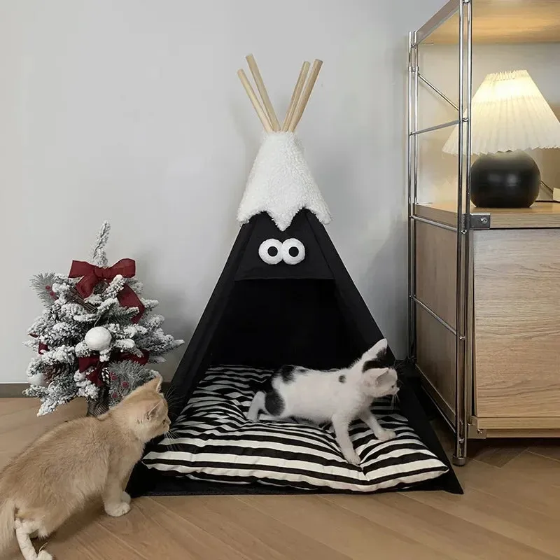 Pet Winter Tent Warm Teddy Cat Nest