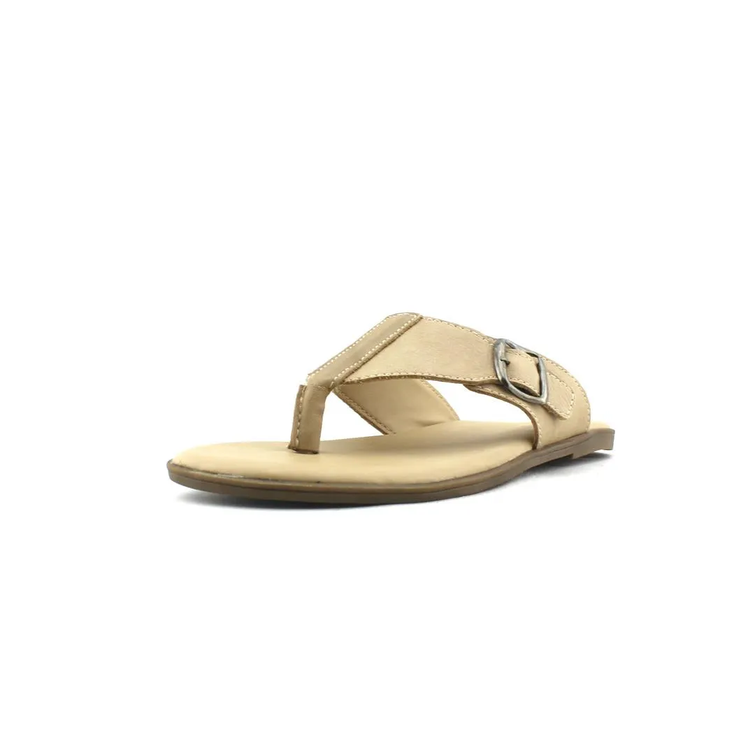 Pierre Gounin Leather Slides Cream