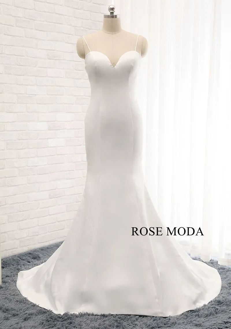 Rosemoda Two Pieces Heavy Delicated Beaded Mermaid Wedding Dress