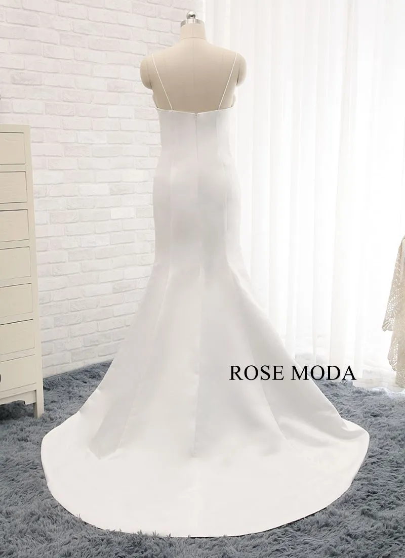 Rosemoda Two Pieces Heavy Delicated Beaded Mermaid Wedding Dress