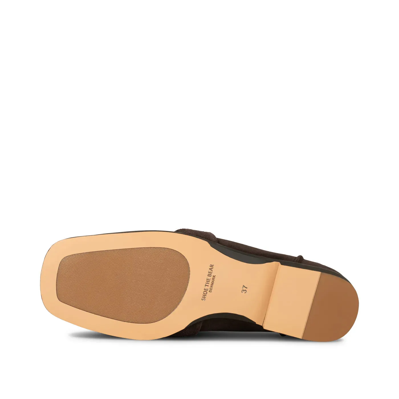 Shoe The Bear - Erika Saddle Loafer Suede in Chocolate