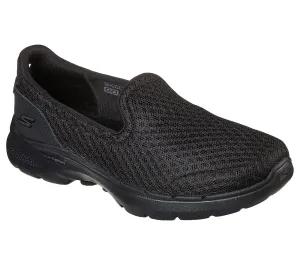 Skechers Womens 124508/BBK Gowalk 6 - Big Splash Trainers Black