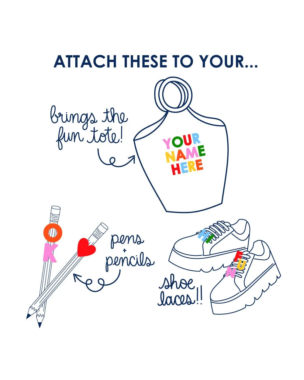Spell It Out Letter Attachments