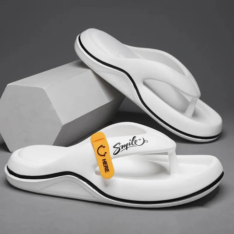 Thongs Soft EVA Flip-Flops Summer Beach Slides Casual Non-Slip Bathroom Shoes