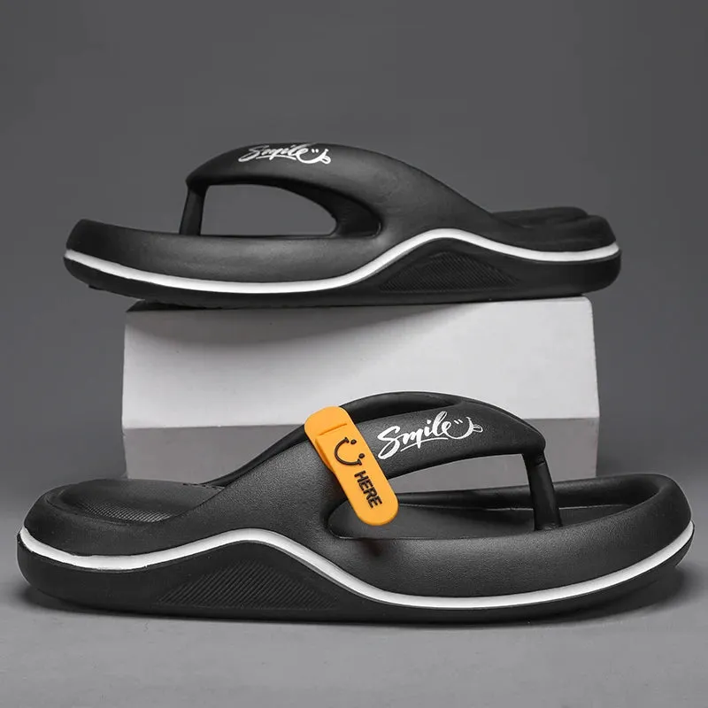 Thongs Soft EVA Flip-Flops Summer Beach Slides Casual Non-Slip Bathroom Shoes