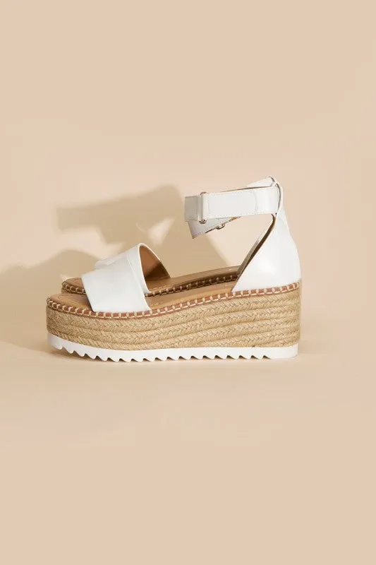 Tuckin Platform Sandal
