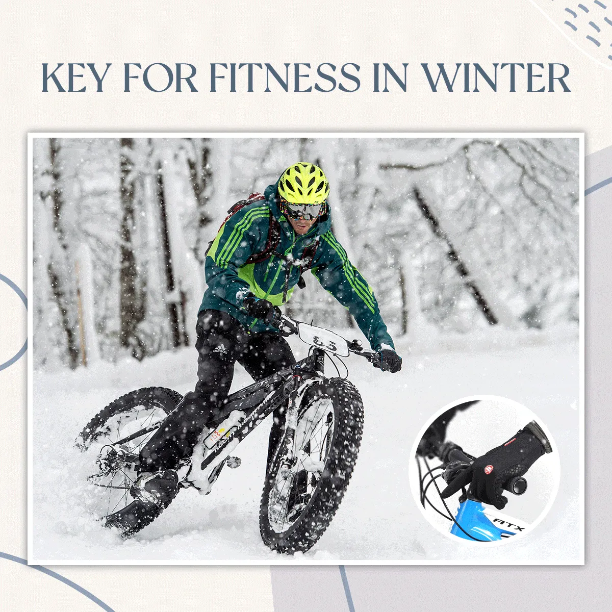 UNISEX WARM WATERPROOF THERMAL GLOVES