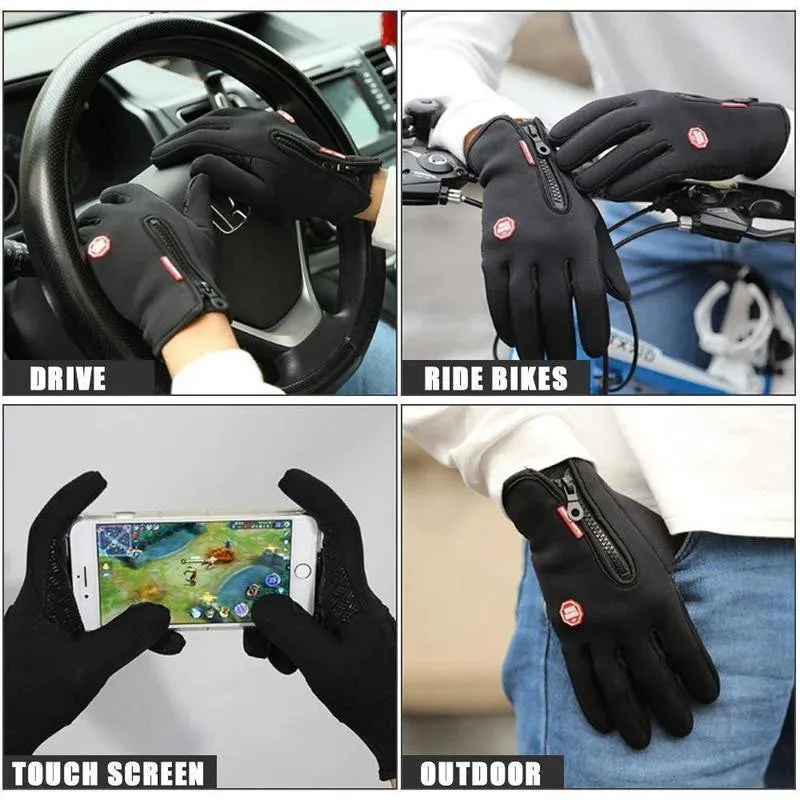 UNISEX WARM WATERPROOF THERMAL GLOVES