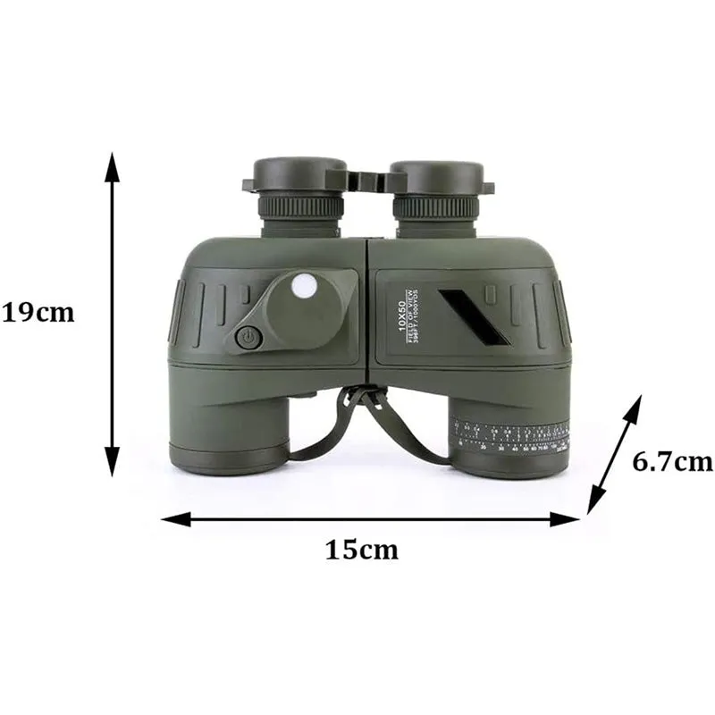 Waterproof Binoculars with Rangefinder