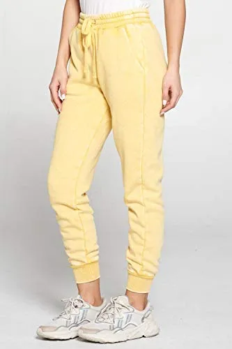 Women's Casual Cotton Activewear Lounge Jogger Pant Sweatpants