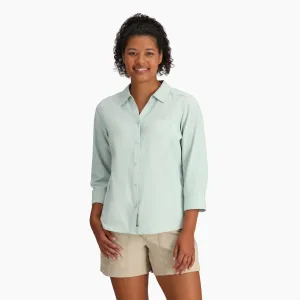 Women's Expedition Pro 3/4 Sleeve - Surf Spray
