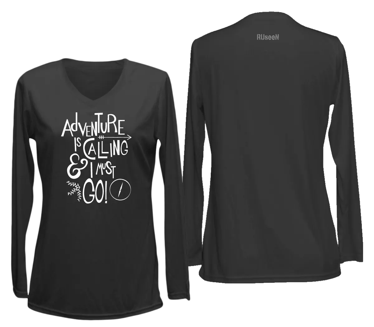Women's Reflective Long Sleeve Shirt - Adventure