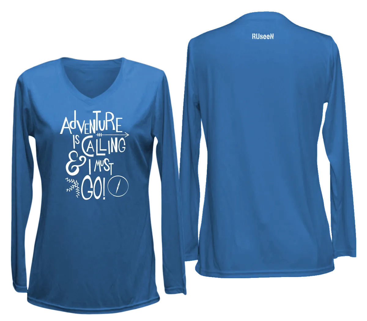 Women's Reflective Long Sleeve Shirt - Adventure