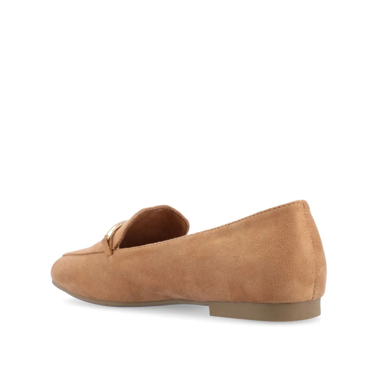 WRENN LOAFER FLATS IN FAUX SUEDE