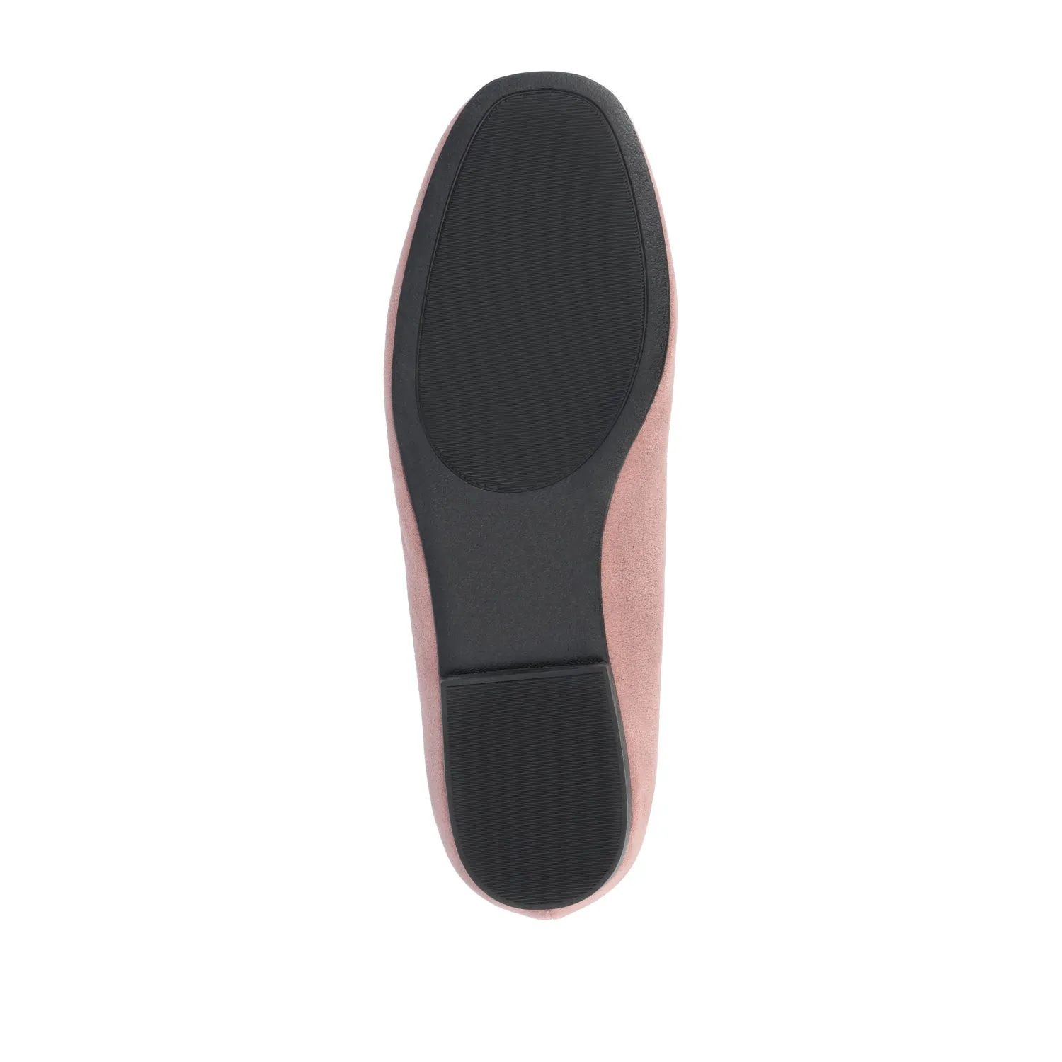 WRENN LOAFER FLATS IN FAUX SUEDE