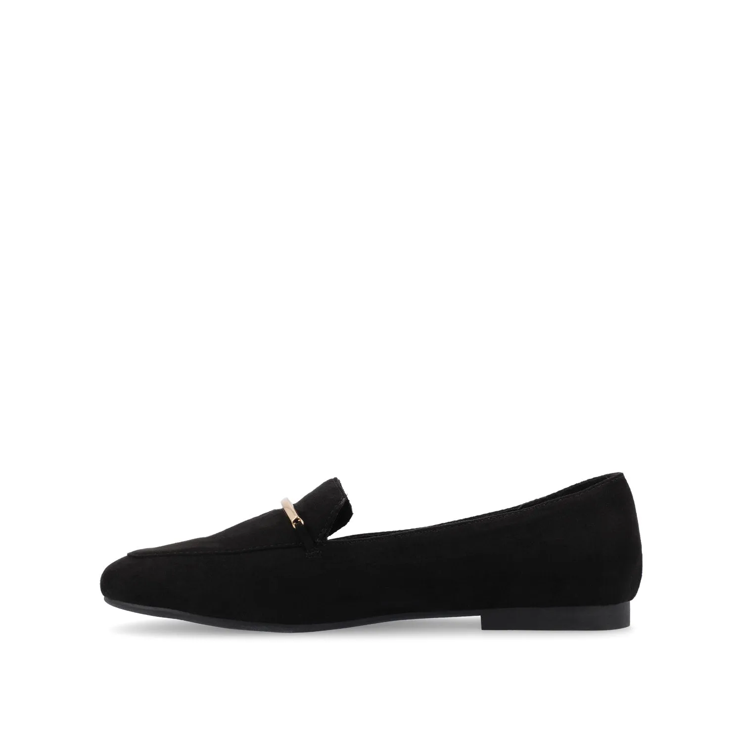WRENN LOAFER FLATS IN FAUX SUEDE