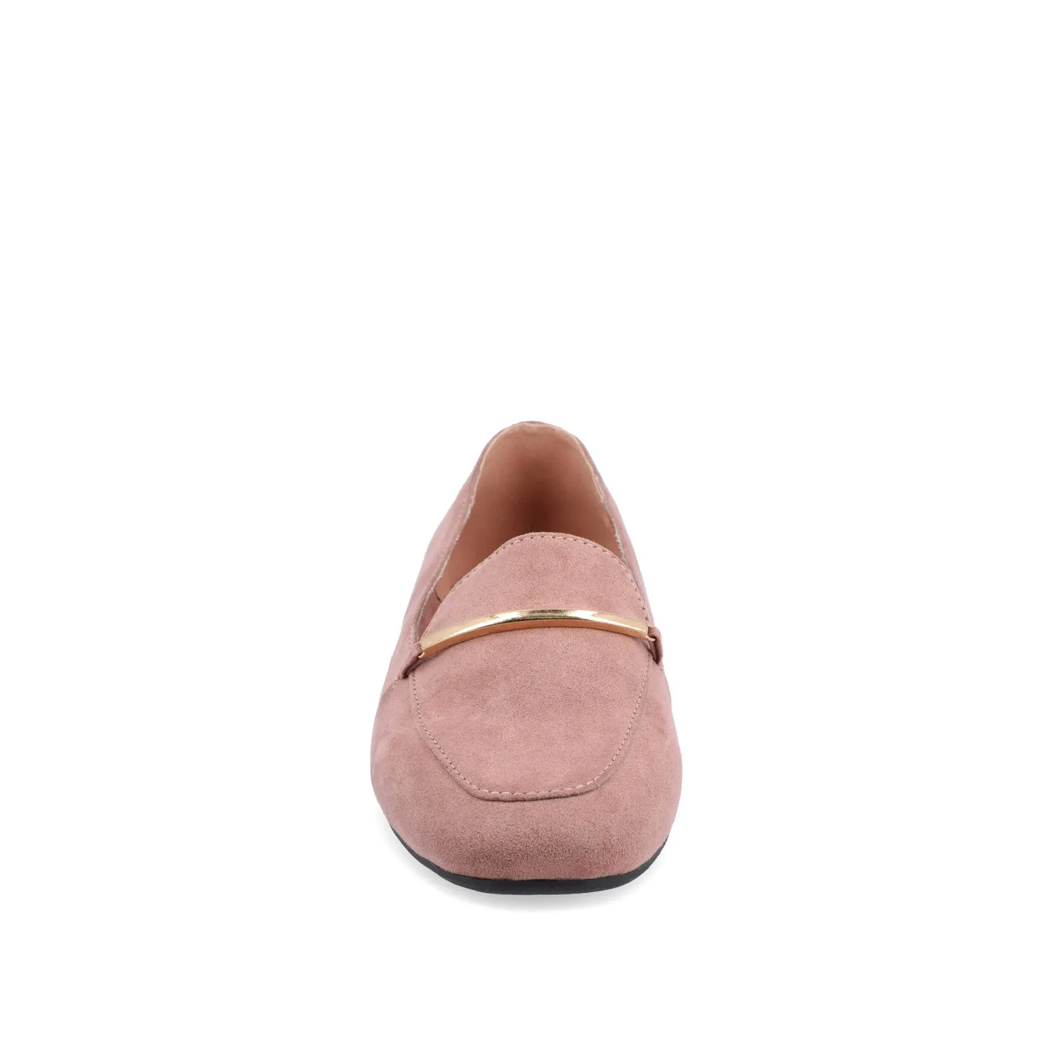 WRENN LOAFER FLATS IN FAUX SUEDE