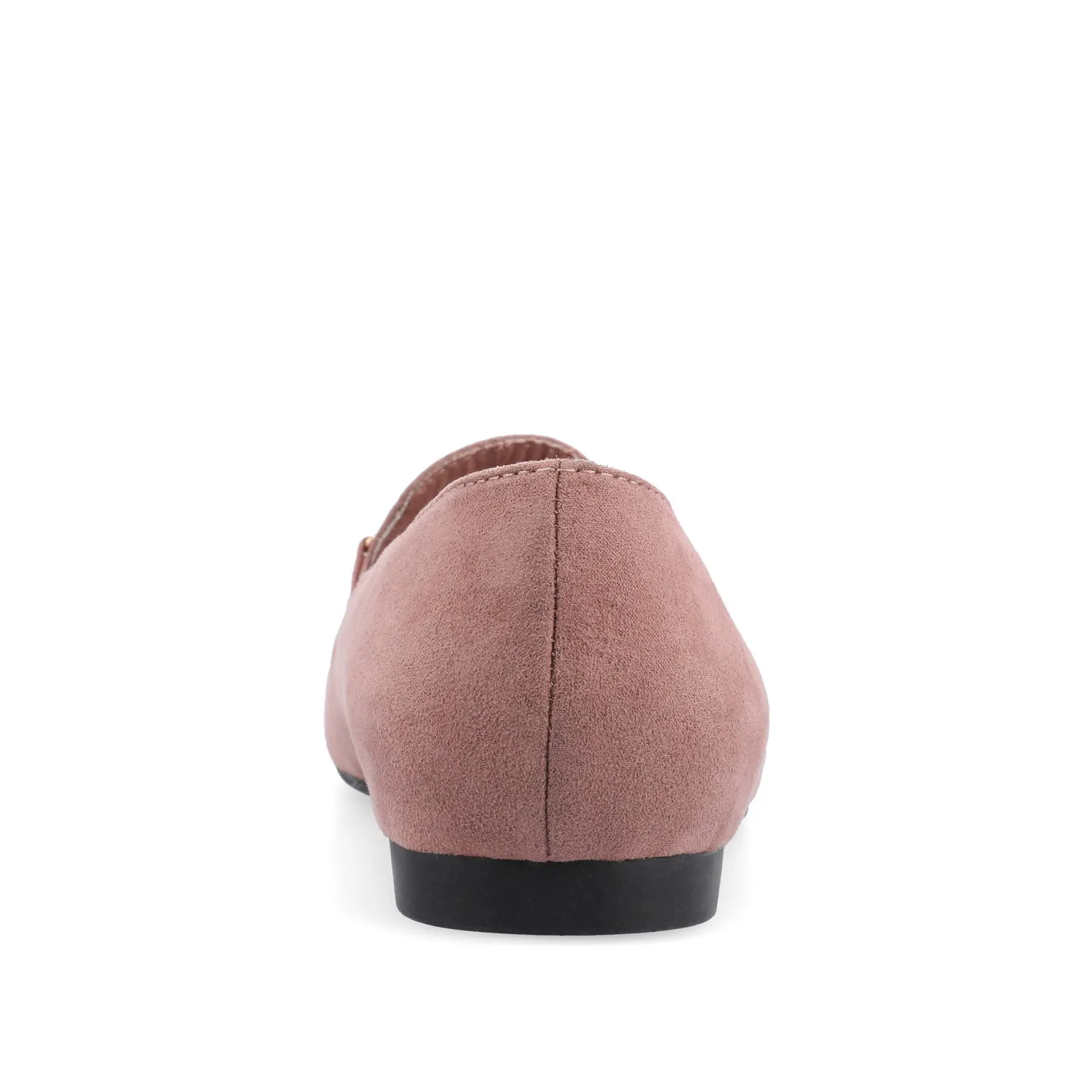 WRENN LOAFER FLATS IN FAUX SUEDE