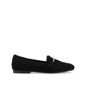 WRENN LOAFER FLATS IN FAUX SUEDE