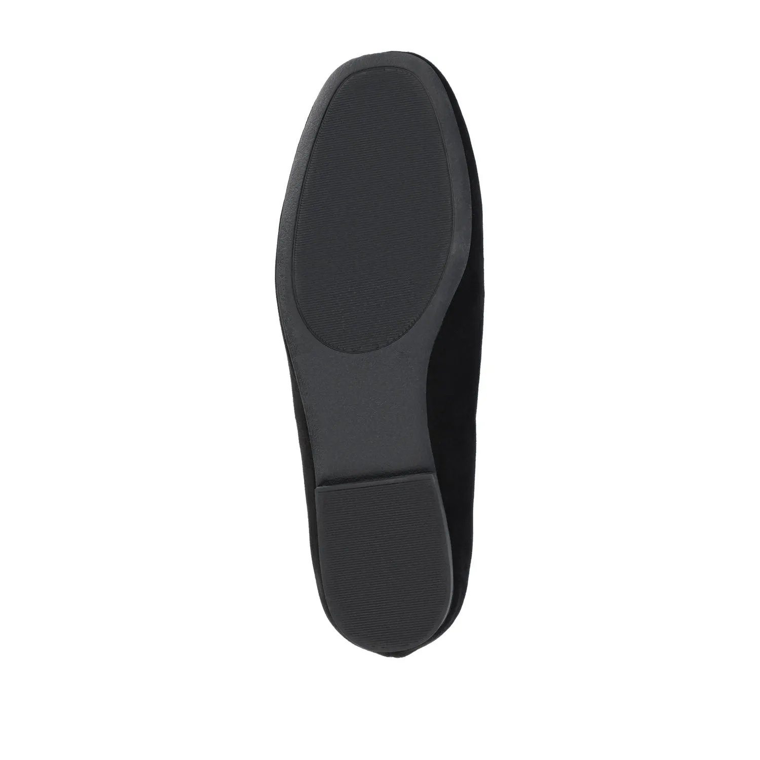 WRENN LOAFER FLATS IN FAUX SUEDE